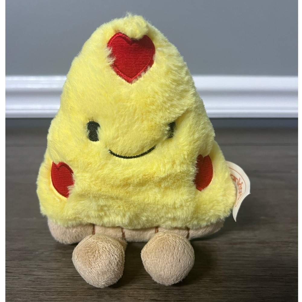 Frankford Candy Heart Slice Plush Toy Yellow Foodie Friends Kawaii Heart Plush